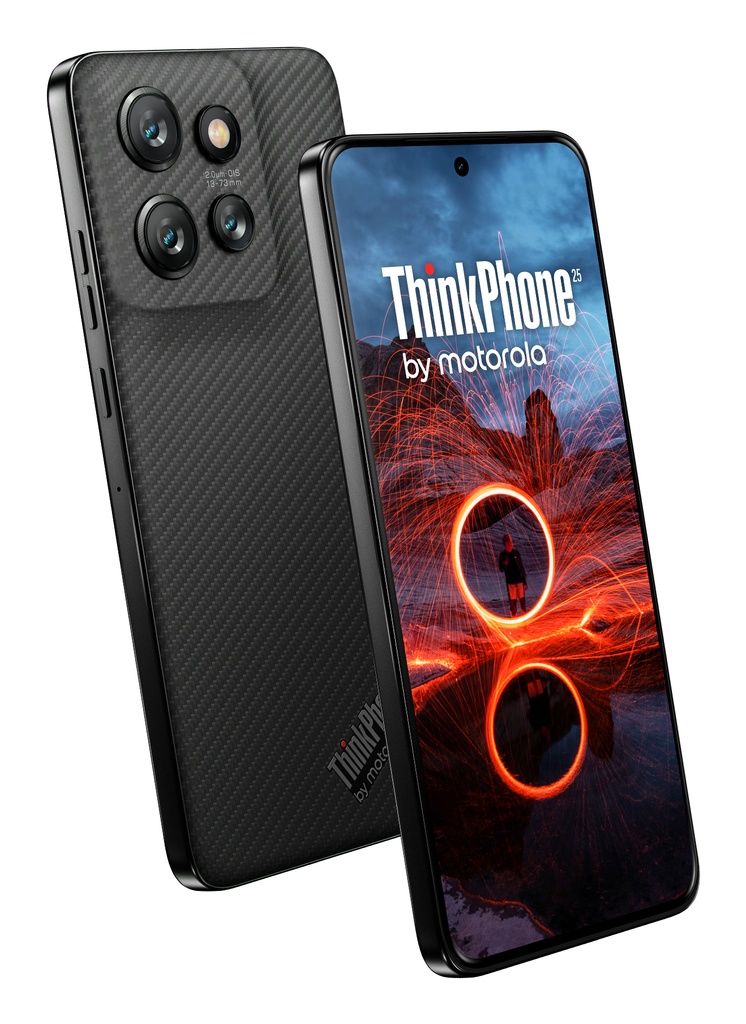 [PB5W0009ES] ThinkPhone25 16,1 cm (6.36") SIM doble Android 14 5G USB Tipo C 8 GB 256 GB 4310 mAh Negro