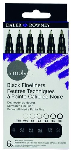 [D644300006] ROTUL.DALER ROWNEY FINELINER EST.6