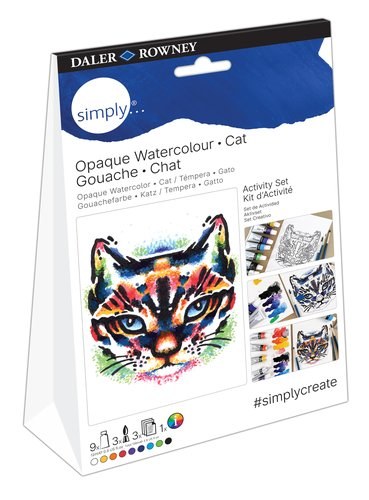 [D126100112] GOUACHE DALER ROWNEY ACTIVITY SET
