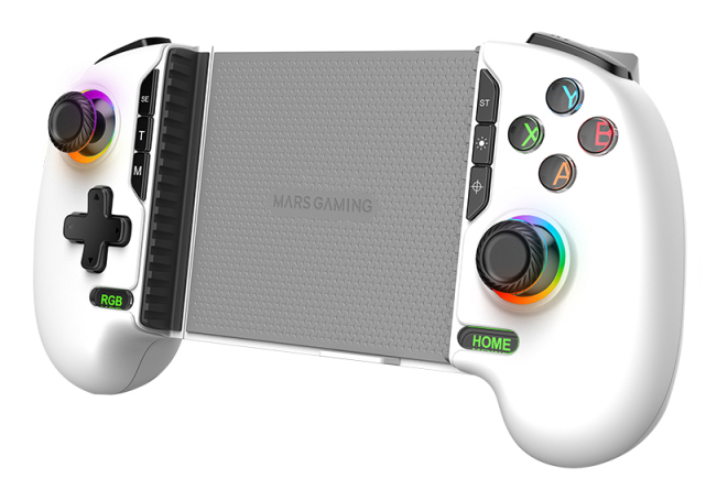[MGPXPROW] MGPXPRO Blanco Bluetooth/USB Gamepad Analógico/Digital Android, PC, PlayStation 4, Nintendo Switch 2