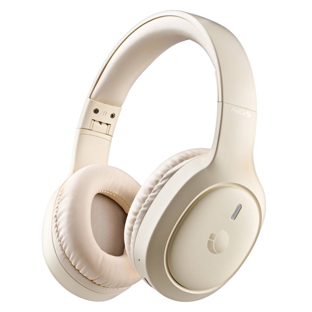 [ELEC-HEADP-0492] Artica Tempest Beige Auriculares Inalámbrico y alámbrico Diadema Llamadas/Música USB Tipo C Bluetooth