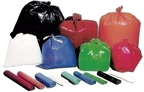 [B01005] BOLSA BASURA 57x55 VERDE ROLLO 25 G65