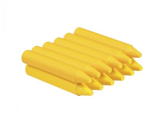 [98001] JOVI CERAS WAX CRAYONS JUMBO GRUESAS UNICOLOR CAJA DE 12 AMARILLO