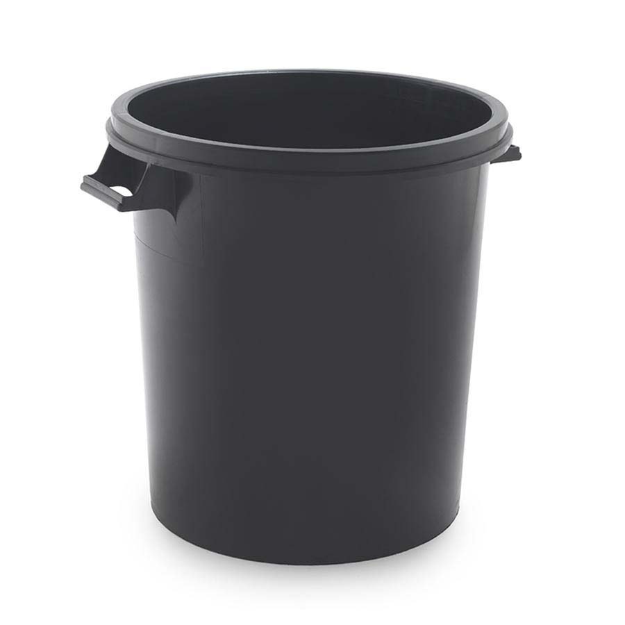 [SB206] SB206 papelera 100 L Alrededor Plástico Negro