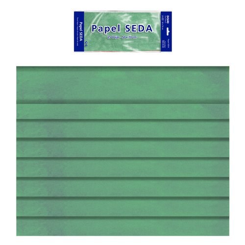 [30311] BOLSA 25H PAPEL SEDA DOHE 50X70CM VERDE