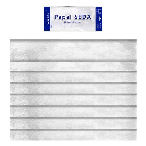 [30318] BOLSA 25H PAPEL SEDA DOHE 50X70CM BLANCO