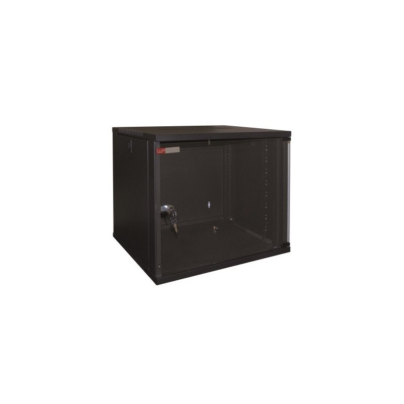 [WPN-RWA-12606-B] WPN-RWA-12606-B estante 50 kg Bastidor de pared 12U Negro