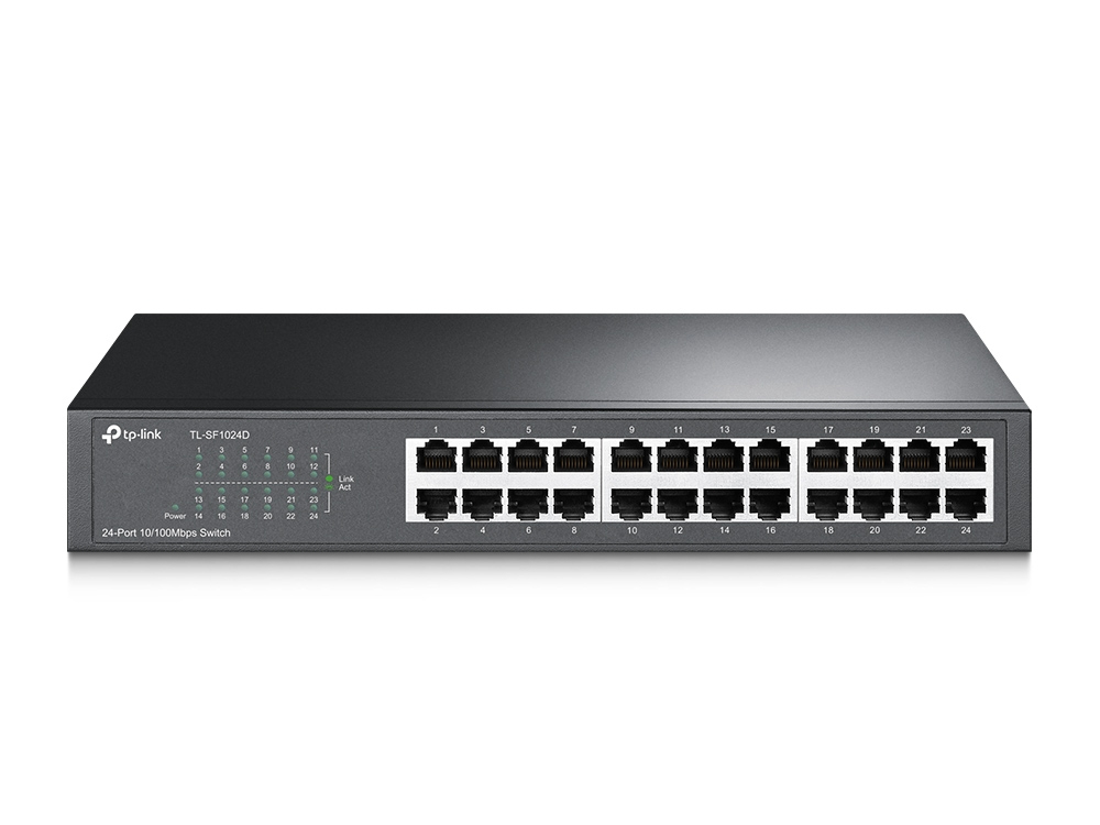 [TL-SF1024D] TL-SF1024D switch No administrado Fast Ethernet (10/100) Gris