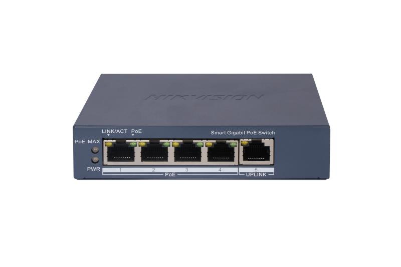 [DS-3E1505P-EI] DS-3E1505P-EI switch Gestionado Gigabit Ethernet (10/100/1000) Energía sobre Ethernet (PoE) Gris