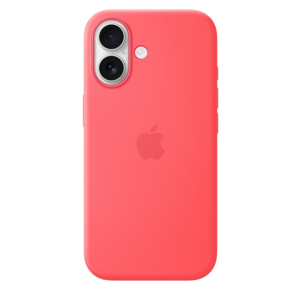 [MHVQ4ZM/A] Funda de silicona con MagSafe para el iPhone 17 - Guayaba intenso