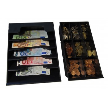 [VPK-15B-26-BX] VPK-15B-26-BX bandeja para cajón portamonedas Negro