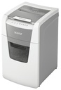 80130000 triturador de papel Corte cruzado 55 dB 22 cm Gris, Blanco