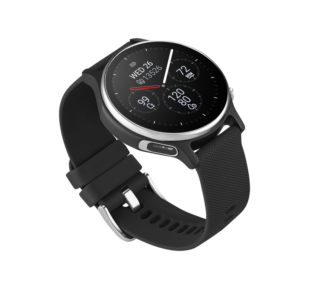 [90HC00S1-MWB0E0] VivoWatch 6 (HC-D06) 3,53 cm (1.39") AMOLED Digital 454 x 454 Pixeles Pantalla táctil Negro GPS (satélite)