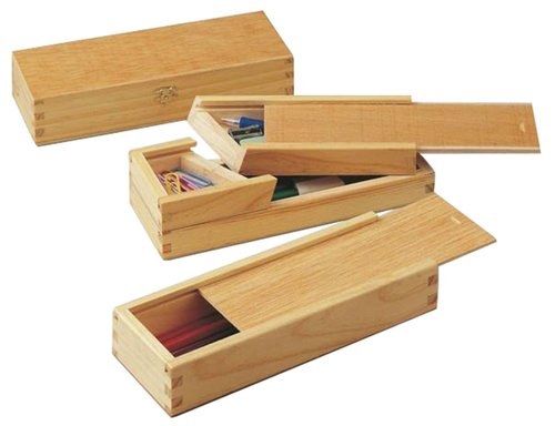 [751] PLUMIER FAIBO MADERA CON DOBLE FONDO