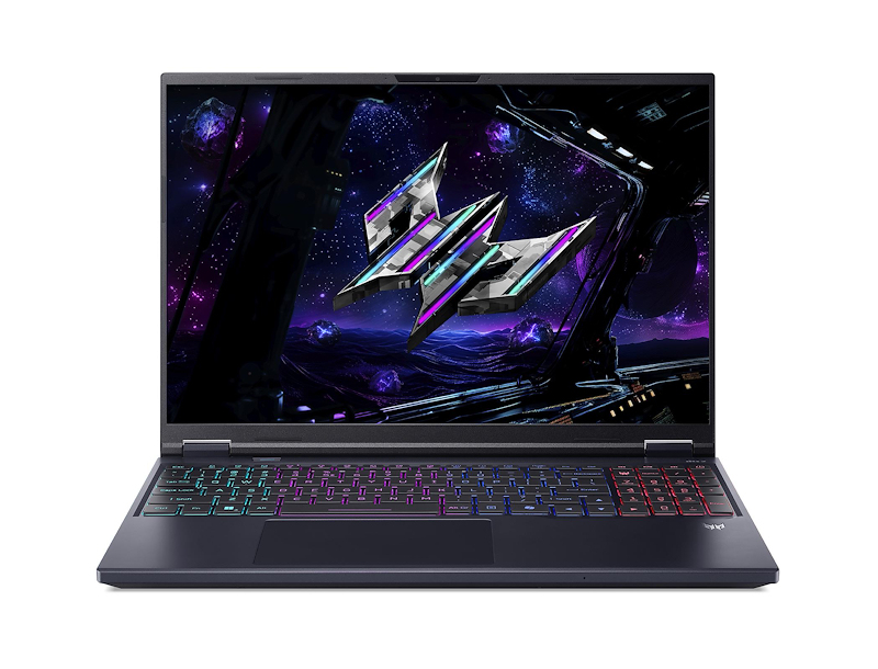 [NH.QX4EB.006] Predator PHN16-73-906A Intel Core Ultra 9 275HX Portátil 40,6 cm (16") WQXGA 32 GB DDR5-SDRAM 1 TB SSD NVIDIA GeForce RTX 5070 Ti Wi-Fi 6E (802.11ax) eShell Negro