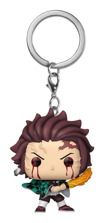 [85334] POP! KEYCHAIN Tanjiro Kamado Llavero de anilla Multicolor