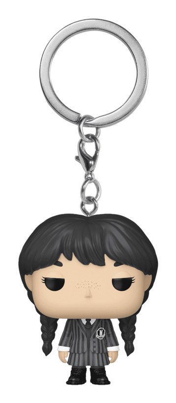 [81863] POP! KEYCHAIN Wednesday Addams Llavero de anilla Multicolor