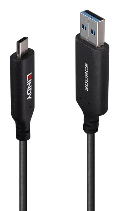43397 cable USB USB 3.2 Gen 1 (3.1 Gen 1) 50 m USB A USB C 5 Gbit/s Negro