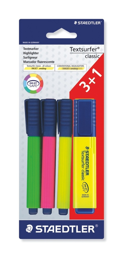 [364ABK4] 364 A BK4D marcador 4 pieza(s) Surtido Multicolor