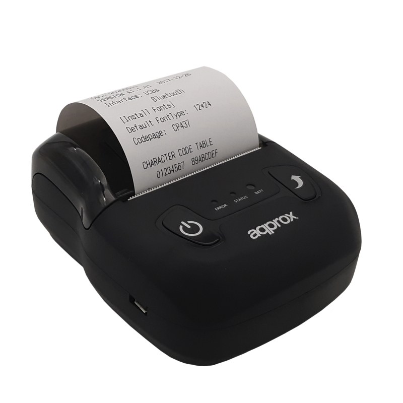 [APPPOS58PORTABLE+] appPOS58PORTABLE+ 203 x 203 DPI Inalámbrico y alámbrico Térmico Impresora portátil