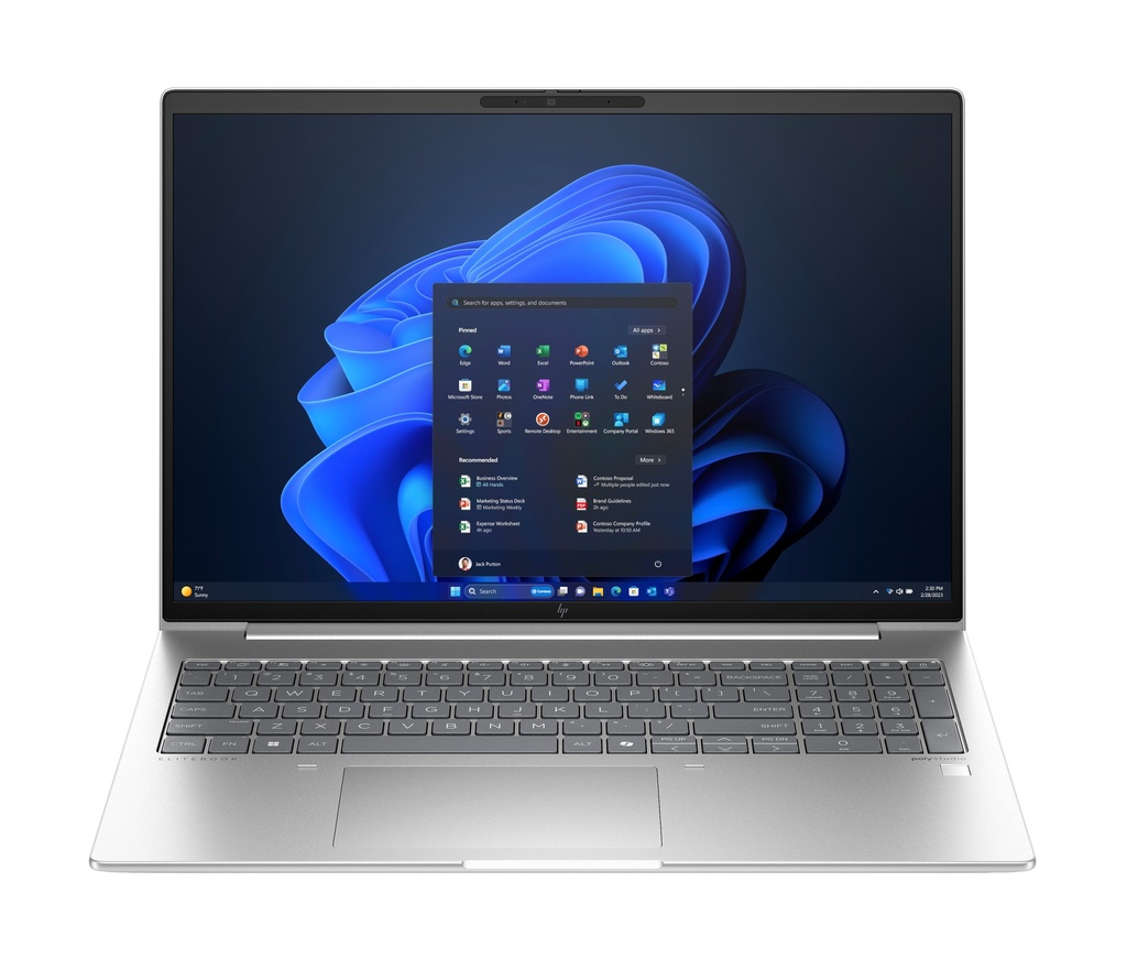 EliteBook 665 G11 AMD Ryzen 5 PRO 7535U Portátil 40,6 cm (16") WUXGA 16 GB DDR5-SDRAM 512 GB SSD Wi-Fi 6E (802.11ax) Windows 11 Pro Plata