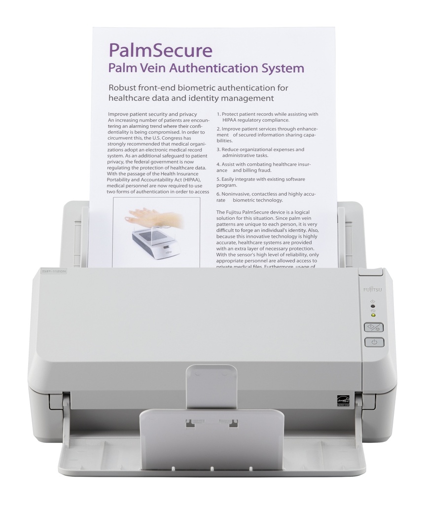 [PA03811-B001] SP-1120N Escáner con alimentador automático de documentos (ADF) 600 x 600 DPI A4 Gris