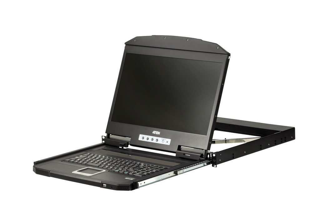 [CL3100NX-ATA-AG] Consola LCD panorámica single rail de fondo reducido (VGA, USB)