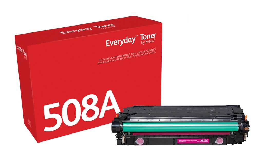 Everyday Toner Everyday Magenta di Xerox compatibile con HP 508A (CF363A), Capacidad estándar