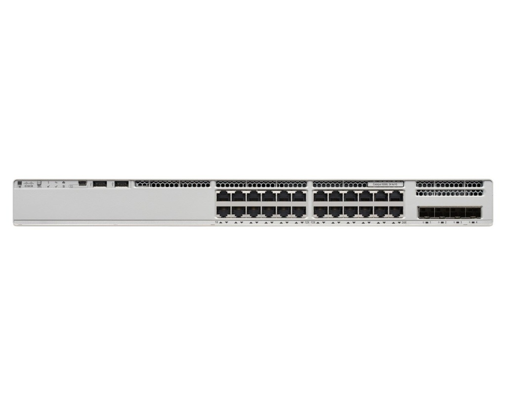 [C9200L-24T-4X-E] Catalyst 9200L Gestionado L3 Gigabit Ethernet (10/100/1000) Gris