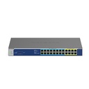 GS524UP No administrado Gigabit Ethernet (10/100/1000) Energía sobre Ethernet (PoE) Gris