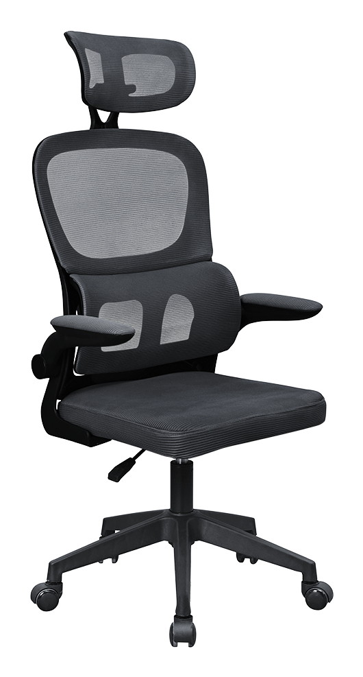 [MGCERGOPROBK] MGC-ERGOPRO Asiento acolchado Respaldo de rejilla