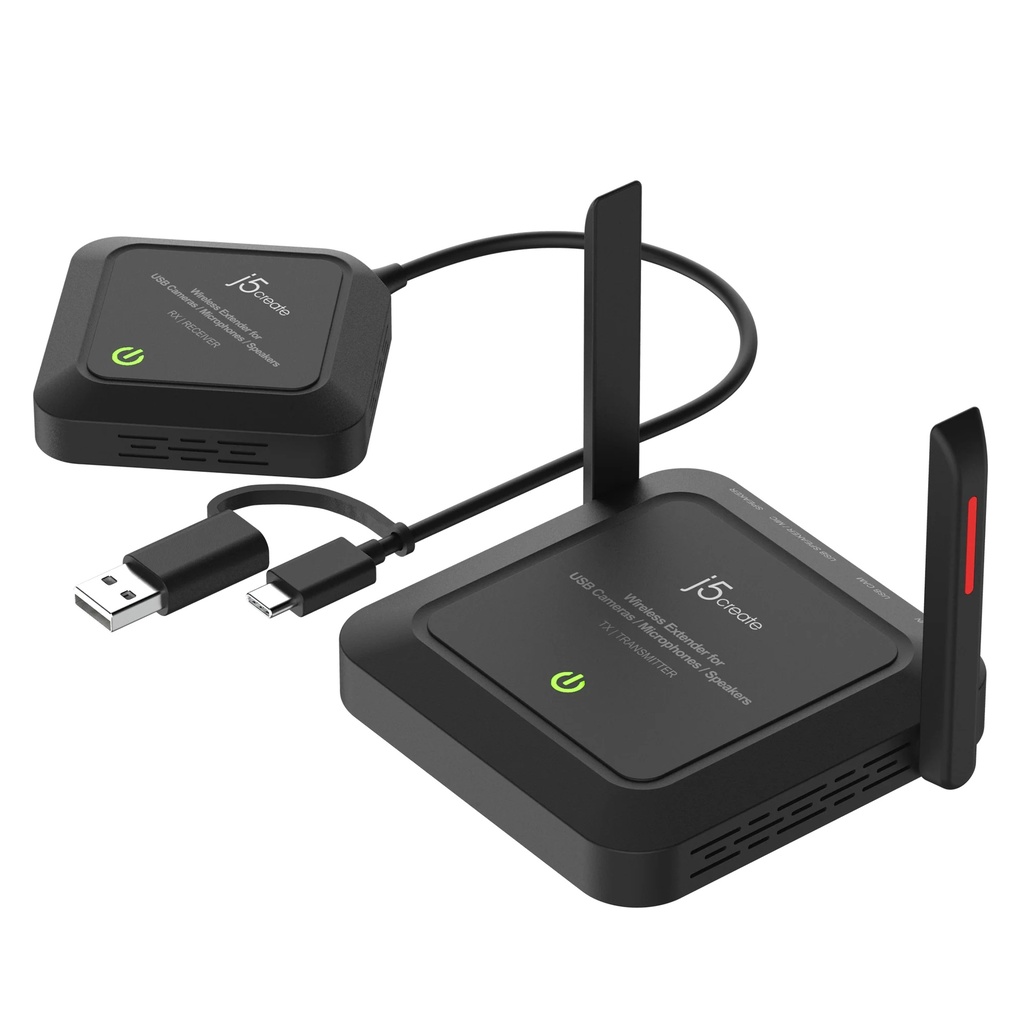 [JVW120-N] JVW120-N Extensor inalámbrico para Cámaras USB / Micrófonos / Altavoces
