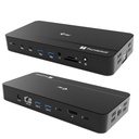 Thunderbolt 5 Triple Display Docking Station, M.2 slot, 6x USB, 2.5GLAN + Power Delivery 140W
