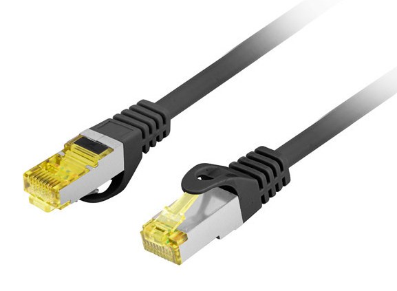 [PCF6A-10CU-0025-BK] PCF6A-10CU cable de red Negro 0,25 m Cat6a S/FTP (S-STP)