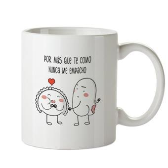 TAZA POR MÁS QUE TE COMO NUNCA ME EMPACHO