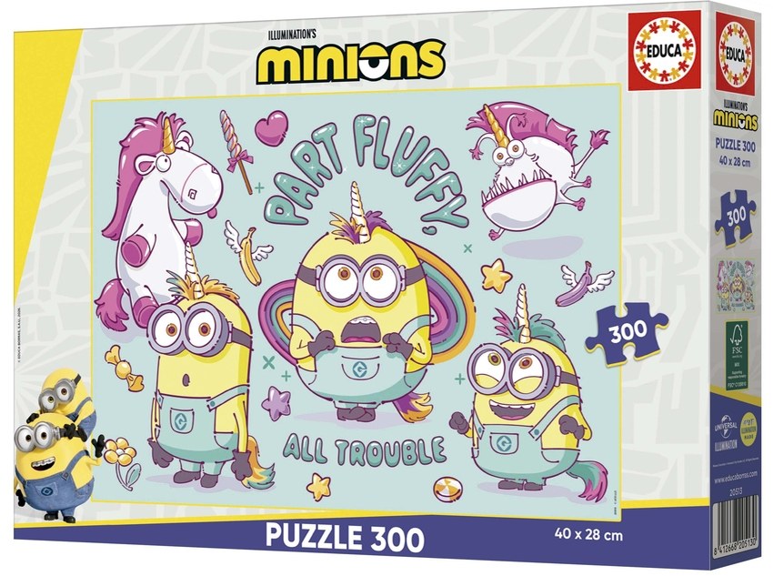 PUZZLE 300 PIEZAS MINIONS &amp;MONSTER