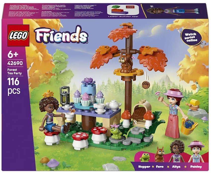 FIESTA DE TE EN EL BOSQUE LEGO FRIENDS