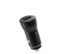 CT45-CIGR-1 cargador de dispositivo móvil Ordenador portátil Negro Encendedor de cigarrillos Carga rápida