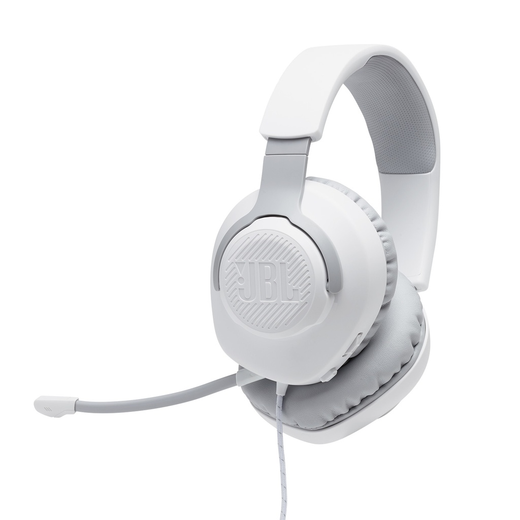 [JBLQUANTUM100WHT] Quantum 100 Auriculares Alámbrico Diadema Juego Blanco