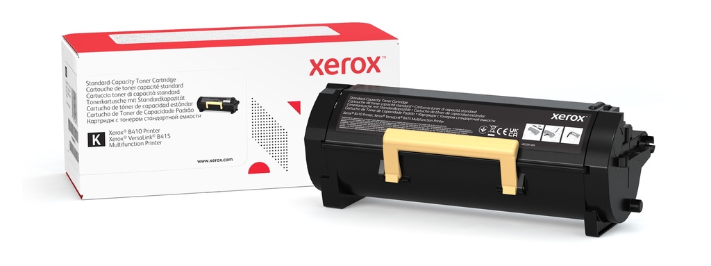 [006R04725] B410/VersaLink B415 Cartucho de tóner NEGRO de capacidad estándar (6000 páginas) NA/XE