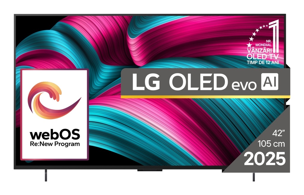 [OLED42C51LA] OLED evo AI OLED42C51LA Televisor 106,7 cm (42") 4K Ultra HD Smart TV Wifi Negro