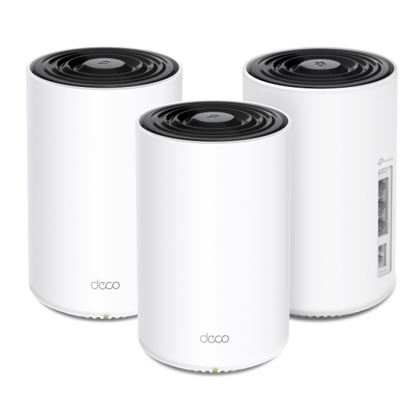 [DECO PX10(3-PACK)] Deco PX10 Doble banda (2,4 GHz / 5 GHz) Wi-Fi 6 (802.11ax) Blanco 3 Externo