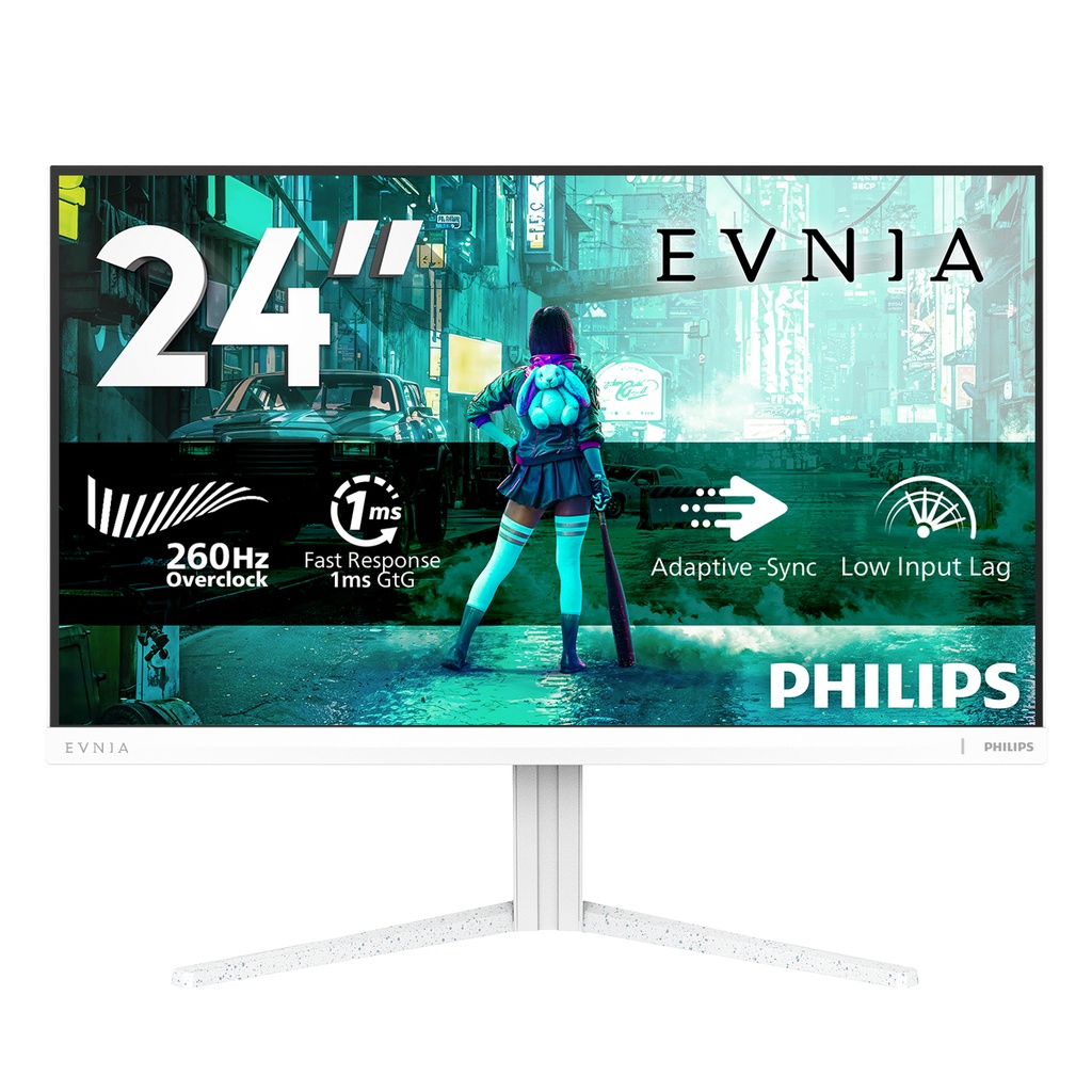 [24M2N3201P/00] Evnia 3000 24M2N3201P/00 pantalla para PC 60,5 cm (23.8") 1920 x 1080 Pixeles Full HD LCD Blanco
