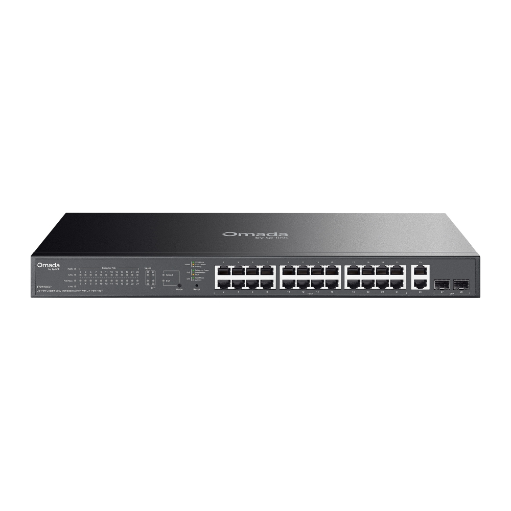 [ES228GP] ES228GP switch Gestionado L2 Gigabit Ethernet (10/100/1000) Energía sobre Ethernet (PoE) Negro