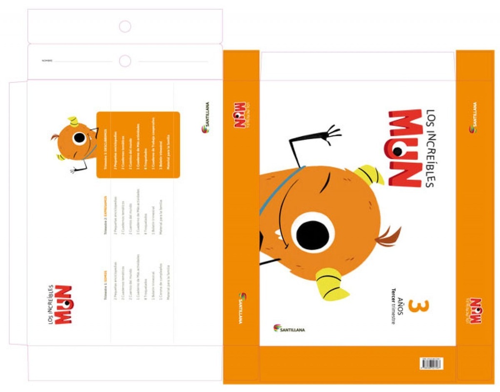 Carpeta infantil Mun 3 años 3ºtrimestre