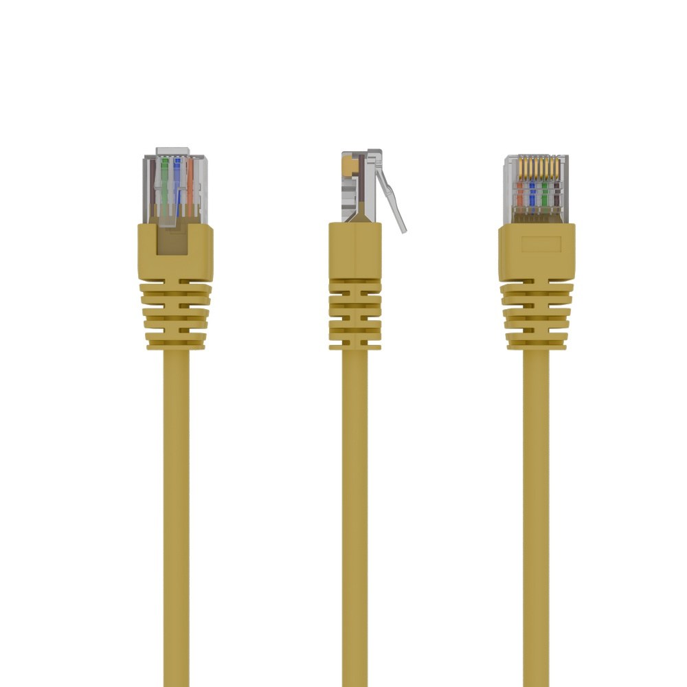 [PP12-3M/Y] PP12-3M/Y cable de red Amarillo Cat5e U/UTP (UTP)