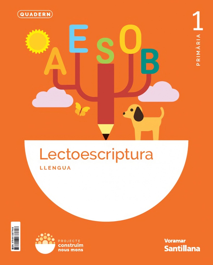 QUADERN LECTOESCRIPTURA 1R.PRIMARIA. CONSTRUINT NOUS MONS. VALENCIA