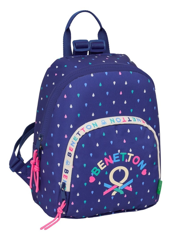 MINI MOCHILA BENETTON DROP 25x30x13cm