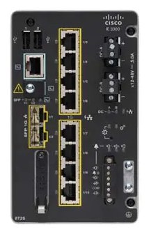 [IE-3300-8T2S-E] Catalyst IE-3300-8T2S-E switch Gestionado L2 Gigabit Ethernet (10/100/1000) Negro