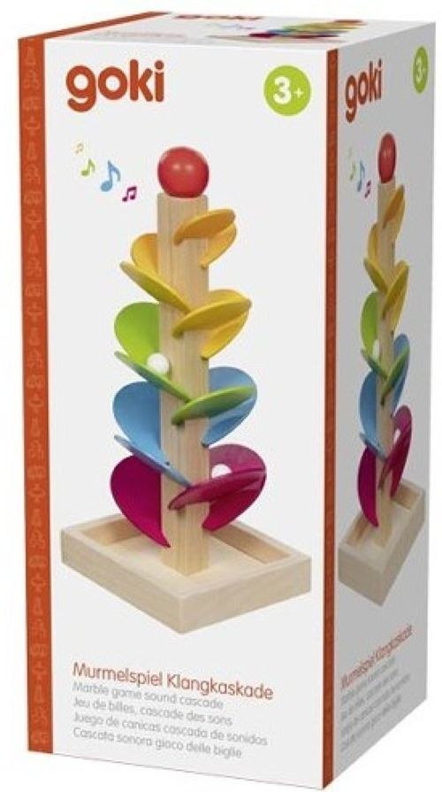 JUEGO DE CANICAS CASCADA DE SONIDOS 13X13X30 CM
